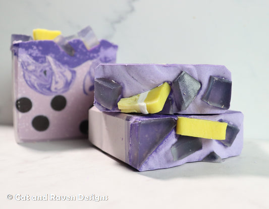 SOAP VAULT:  Boba Purple Crush soap