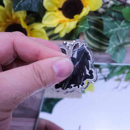 Cryptid Cutie Mothman acrylic charm