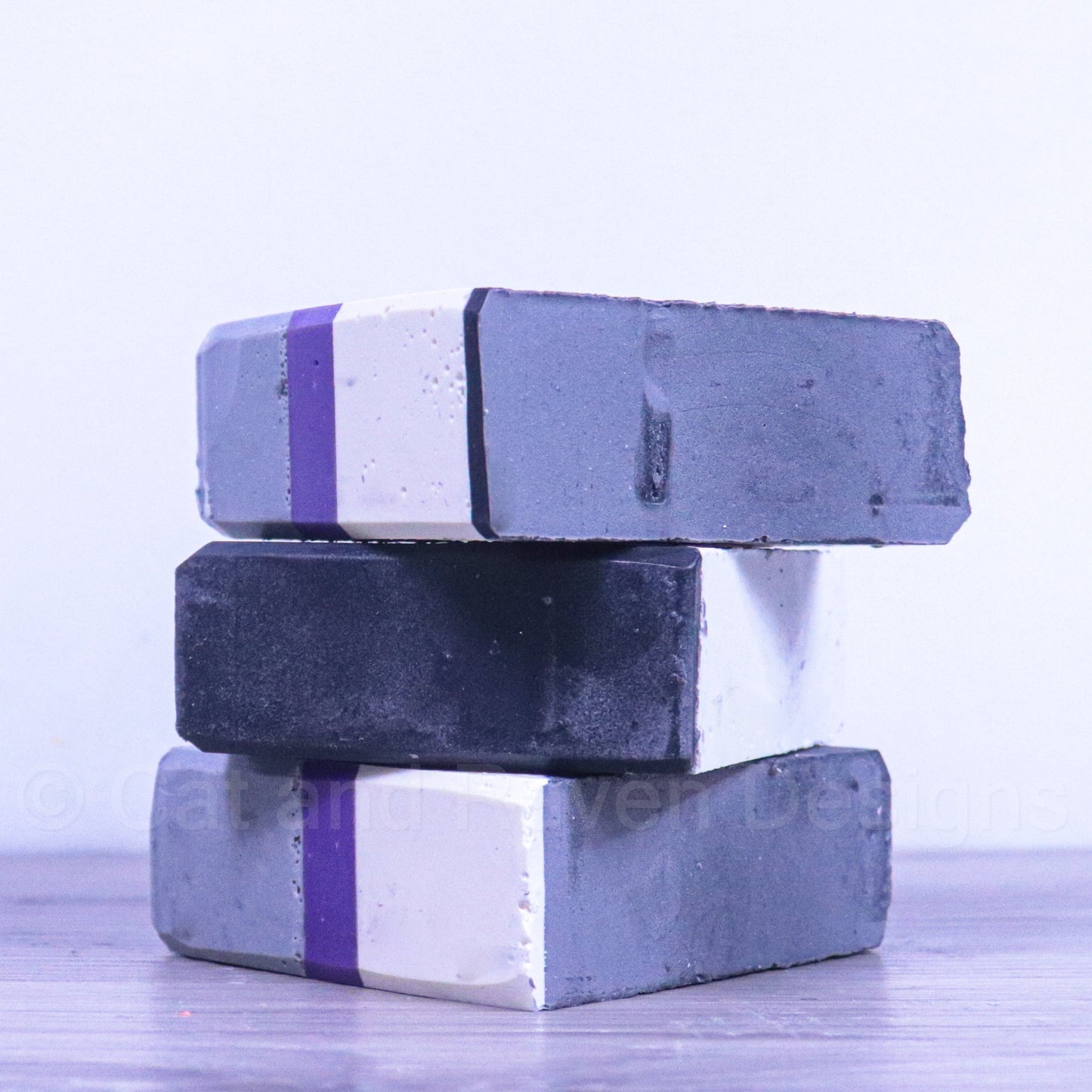 Demi-Deity (demisexual pride flag) soap