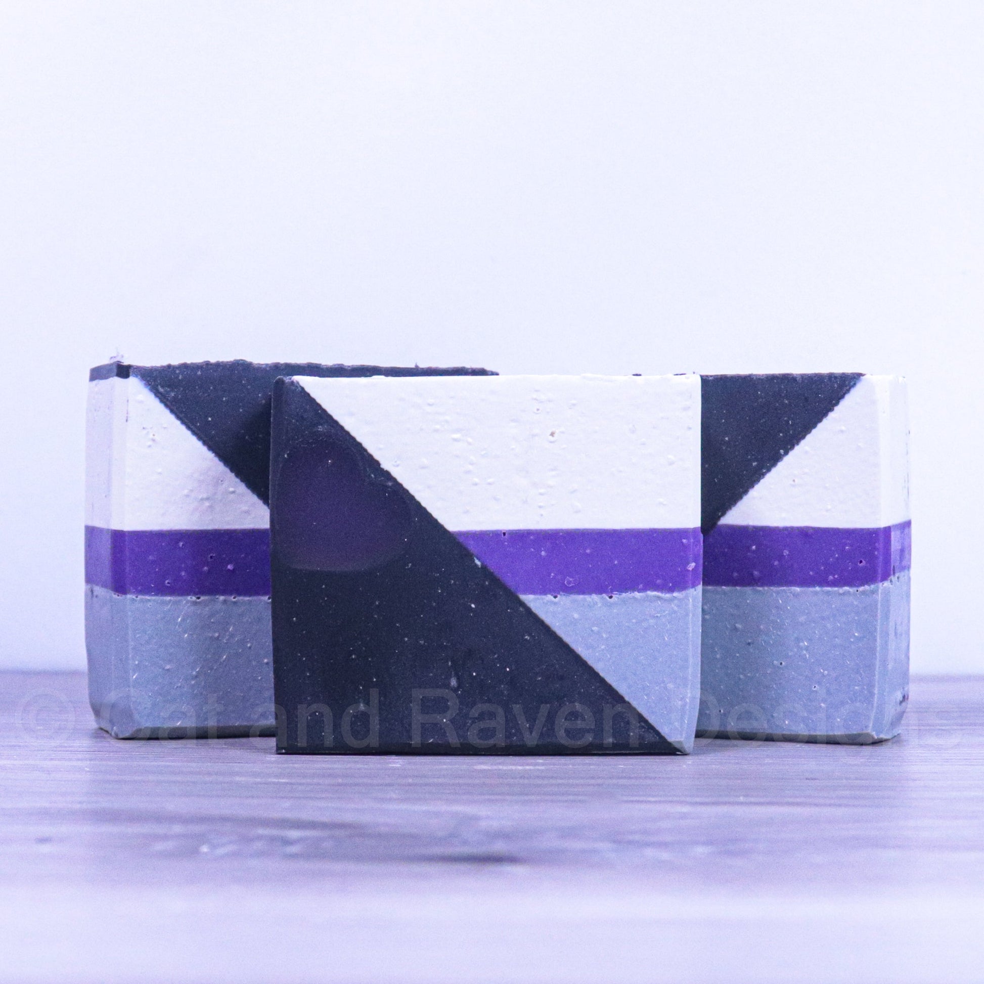 Demi-Deity (demisexual pride flag) soap