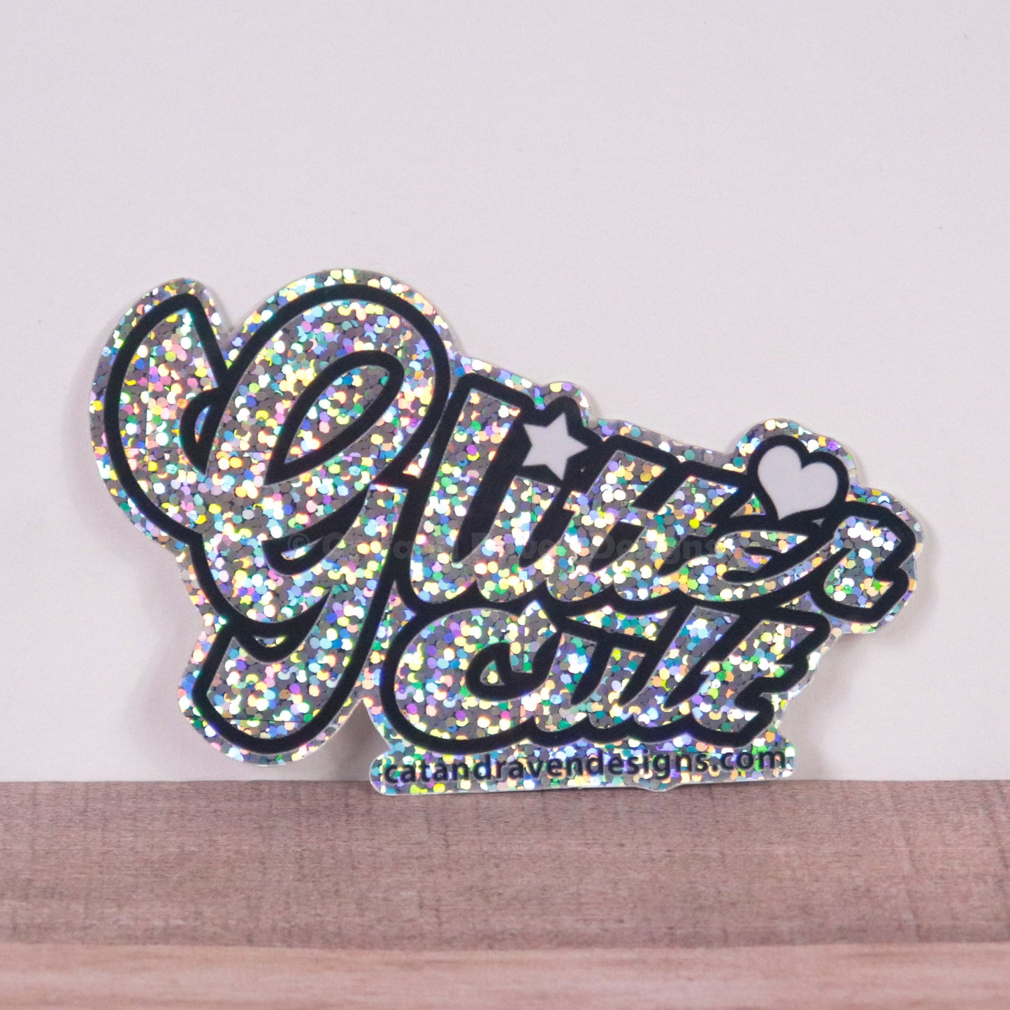 Glitter Cult vinyl sticker