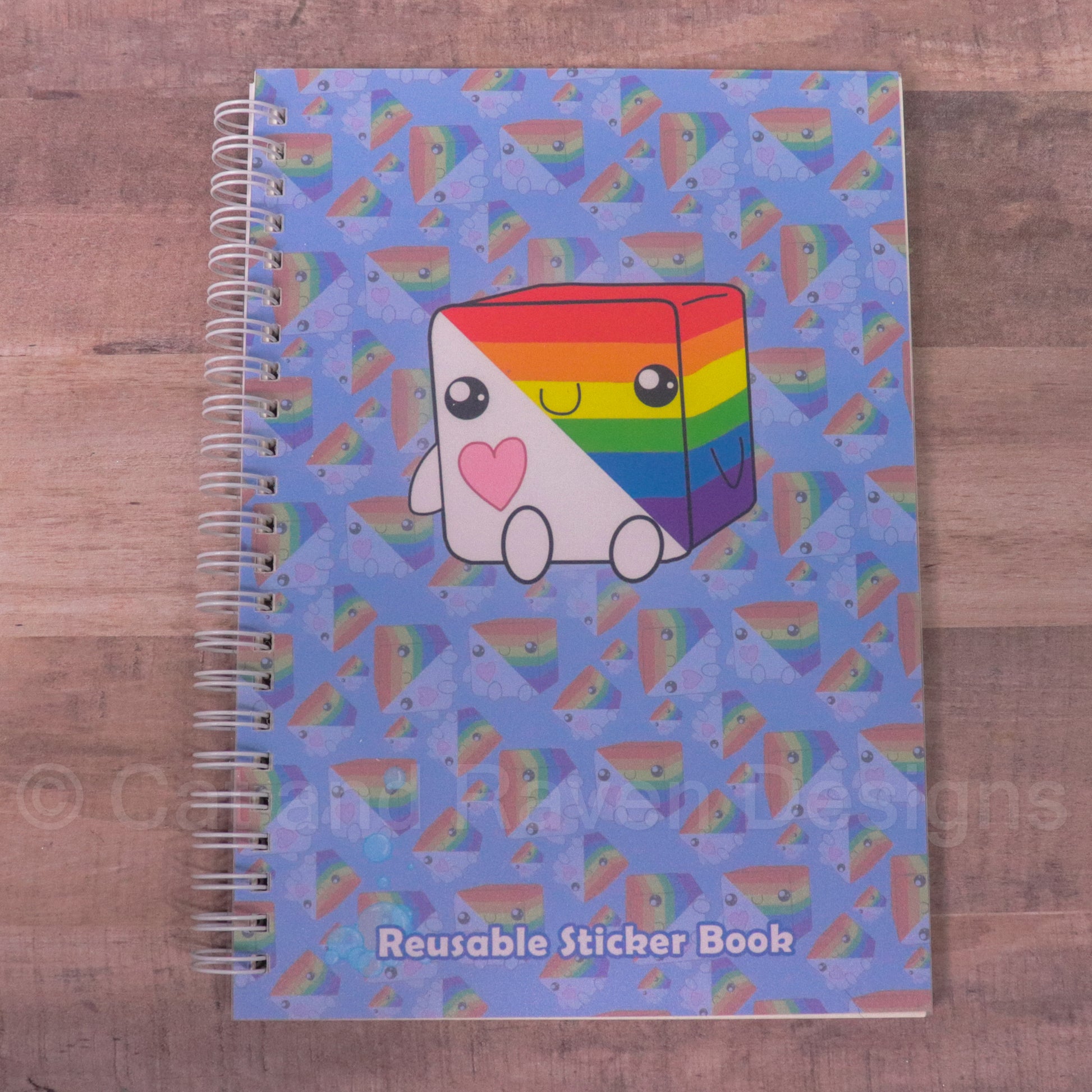 LGBTQ+ Pride Soapy Buddy reusable sticker book – Cat and Raven Designs Soap