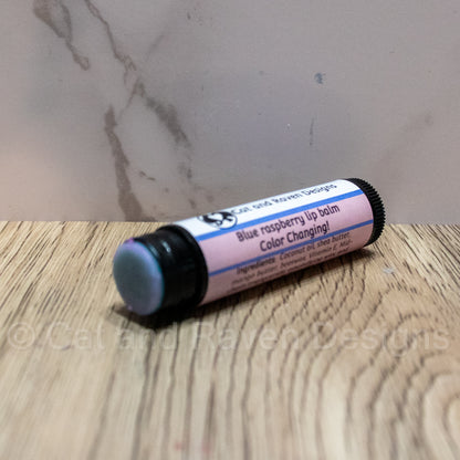 Color Changing shea butter lip balms