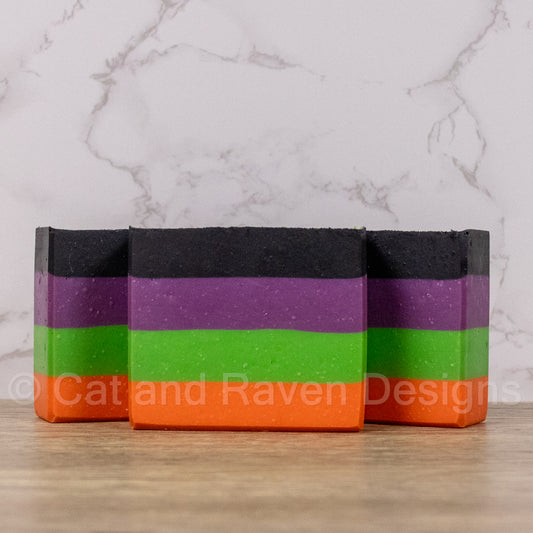 Halloweenie bar soap