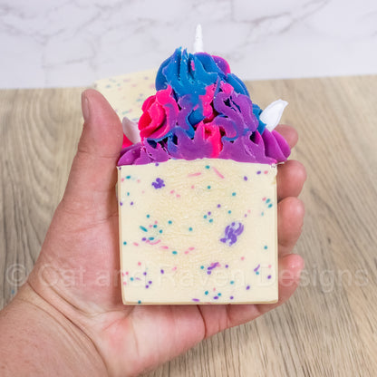 Unicorn Princess frosted soap