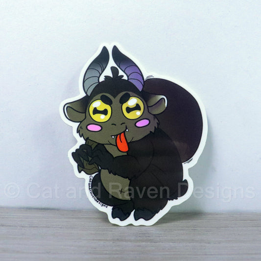 Krampus Cryptid cuties vinyl stickers