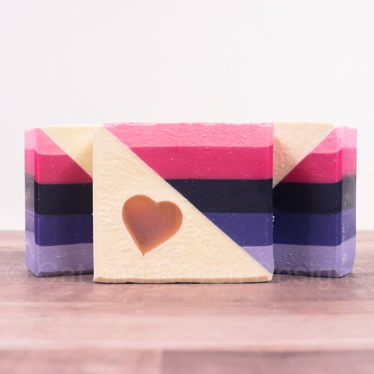 Omni nom-nom (omnisexual pride flag) soap