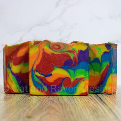 Over the Rainbow soap