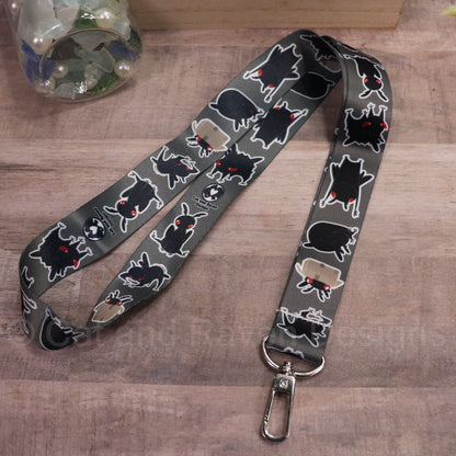 Pet Mothman Lanyard