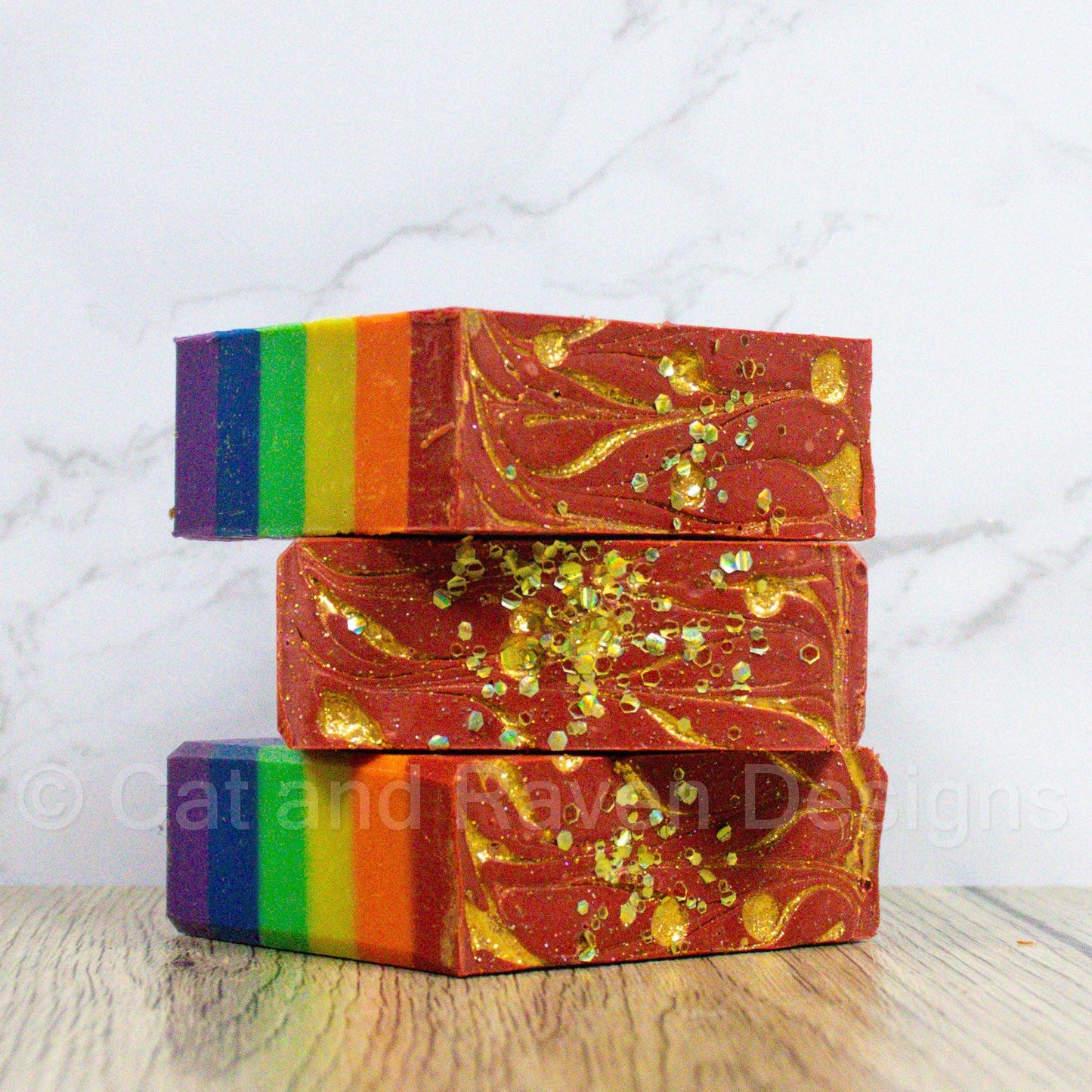 Pride (gay pride flag) soap