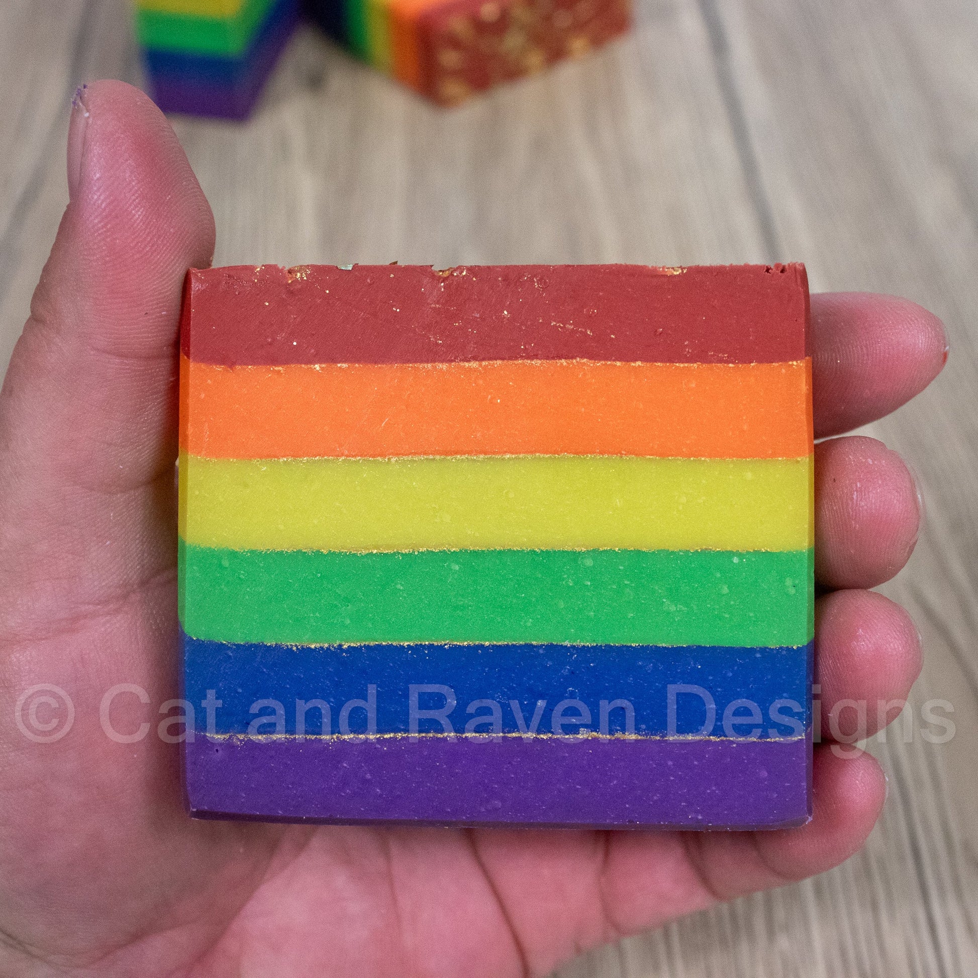 Pride (gay pride flag) soap