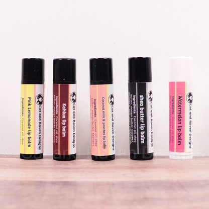 Shea butter lip balms