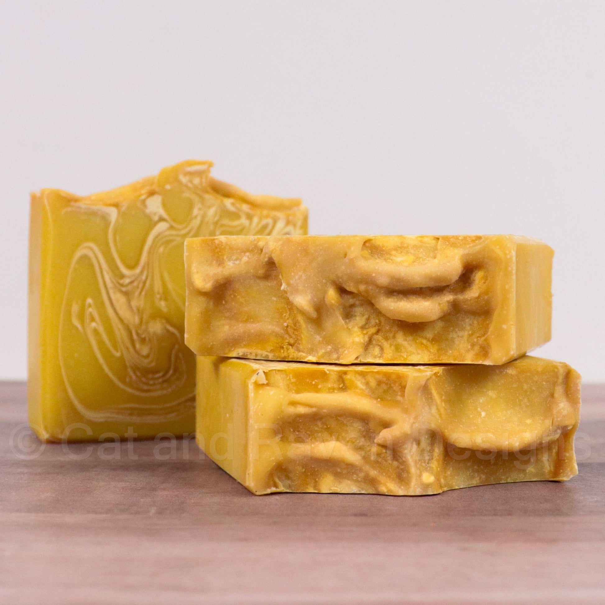 Turmeric Swirl soap