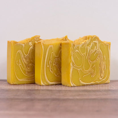 Turmeric Swirl soap