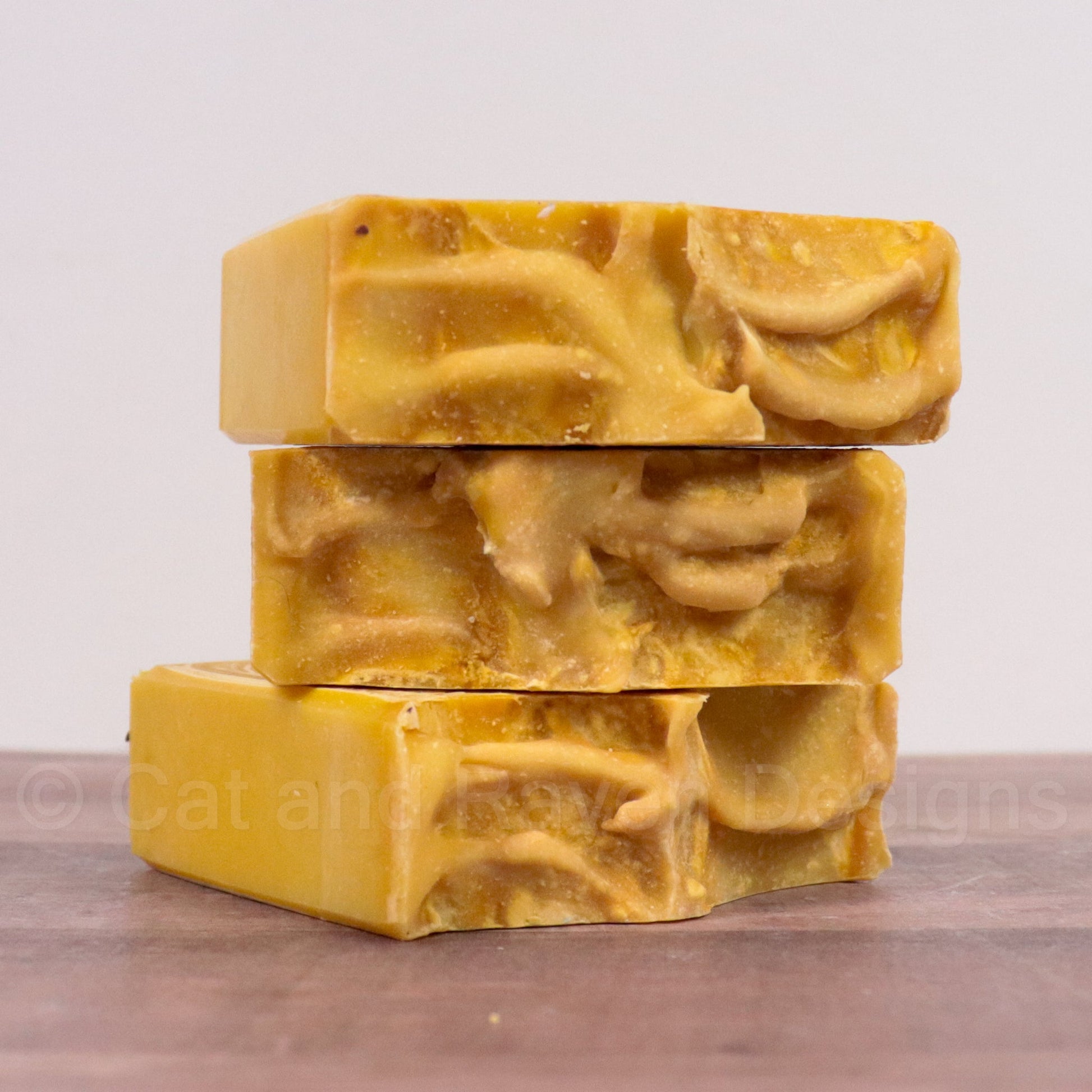 Turmeric Swirl soap