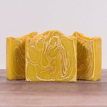 Turmeric Swirl soap