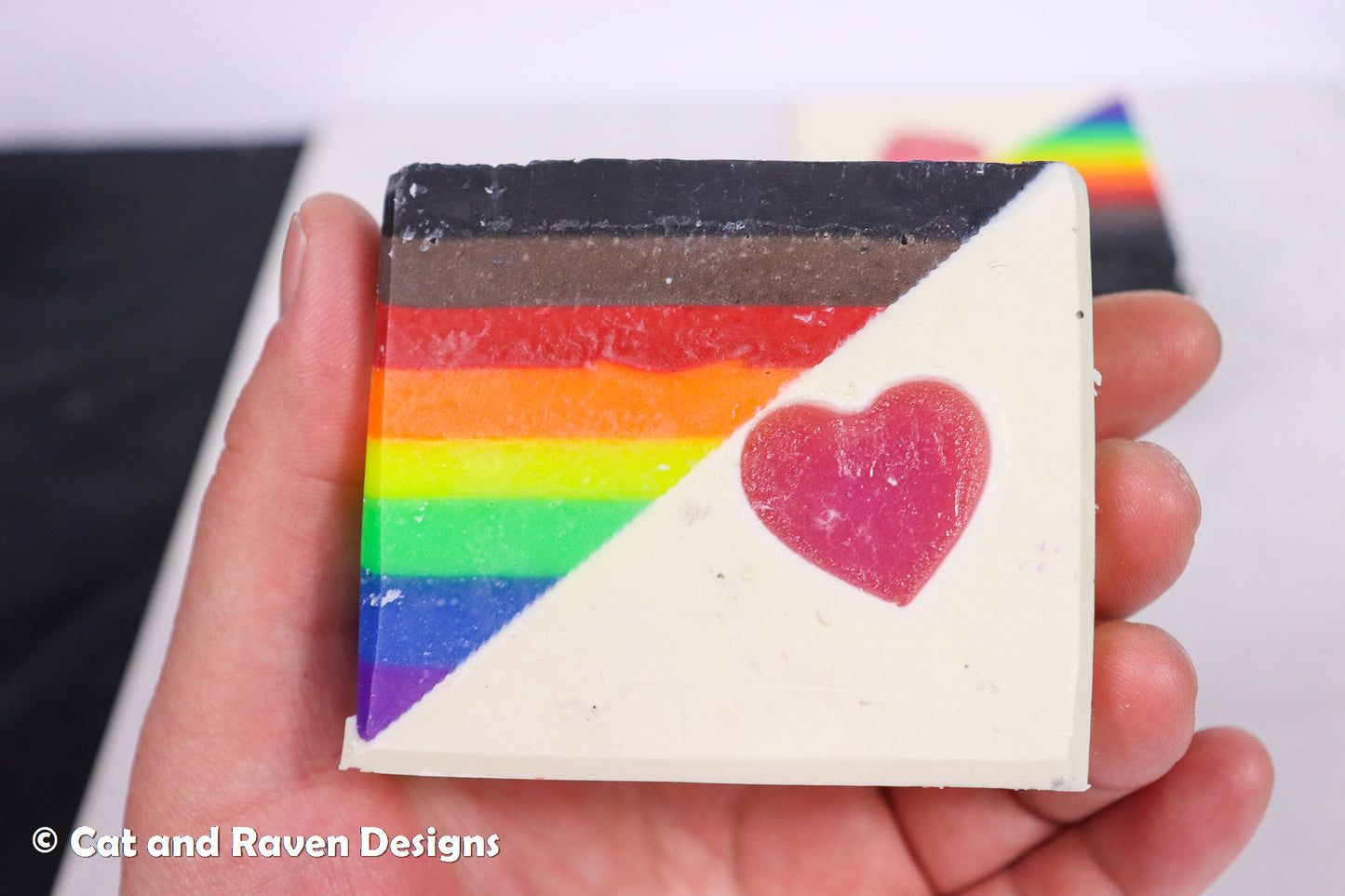 All Together Now (inclusive pride flag) soap