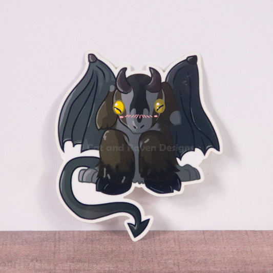 Jersey Devil Cryptid cuties vinyl stickers